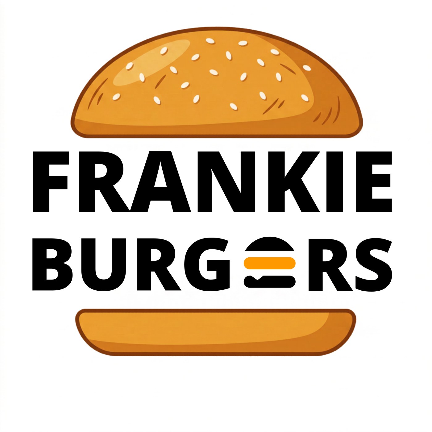 Logótipo Frankie Burgers desenhado pela Madeira Originals